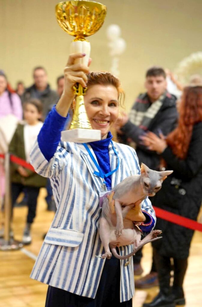 Удита, победа на выставке, март 2026